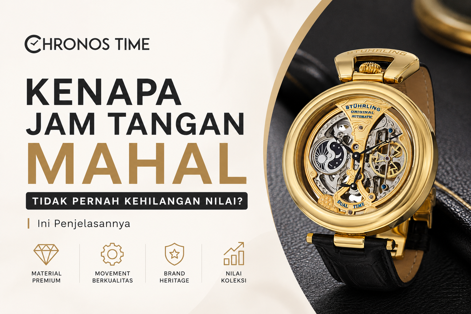 kenapa jam tangan mahal tidak kehilangan nilai
